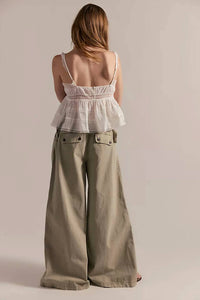 Free People - Julien Wide Leg Chino Pants