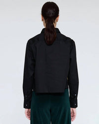 Raquel Allegra - The Artist Crop Button Down Shirt