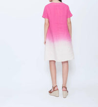 Blueberry - Simply Short Sleeve Midi Dress
