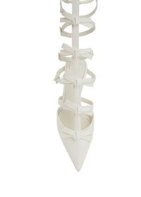 Valentino Garavani - Women's Bow Embellished Kitten Heel Pumps