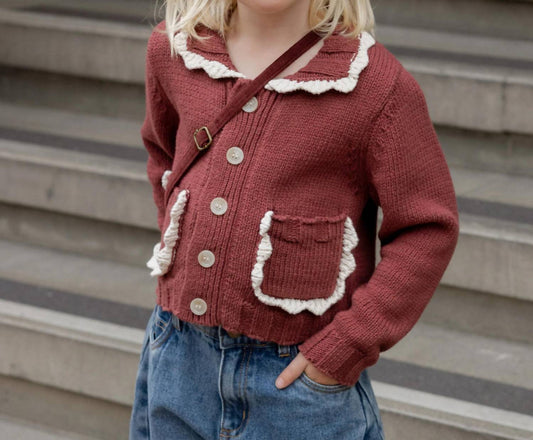 Rylee + Cru - Collared Cardigan
