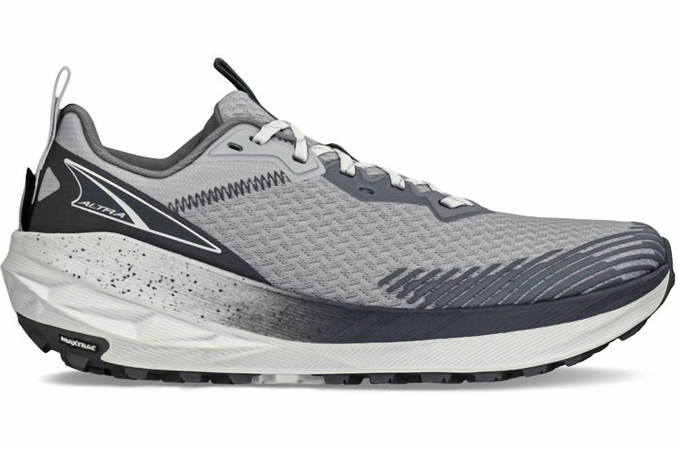 ALTRA Women's Experience Wild 2 Trail Running Shoes in gray 1 - women's shoe - detail view