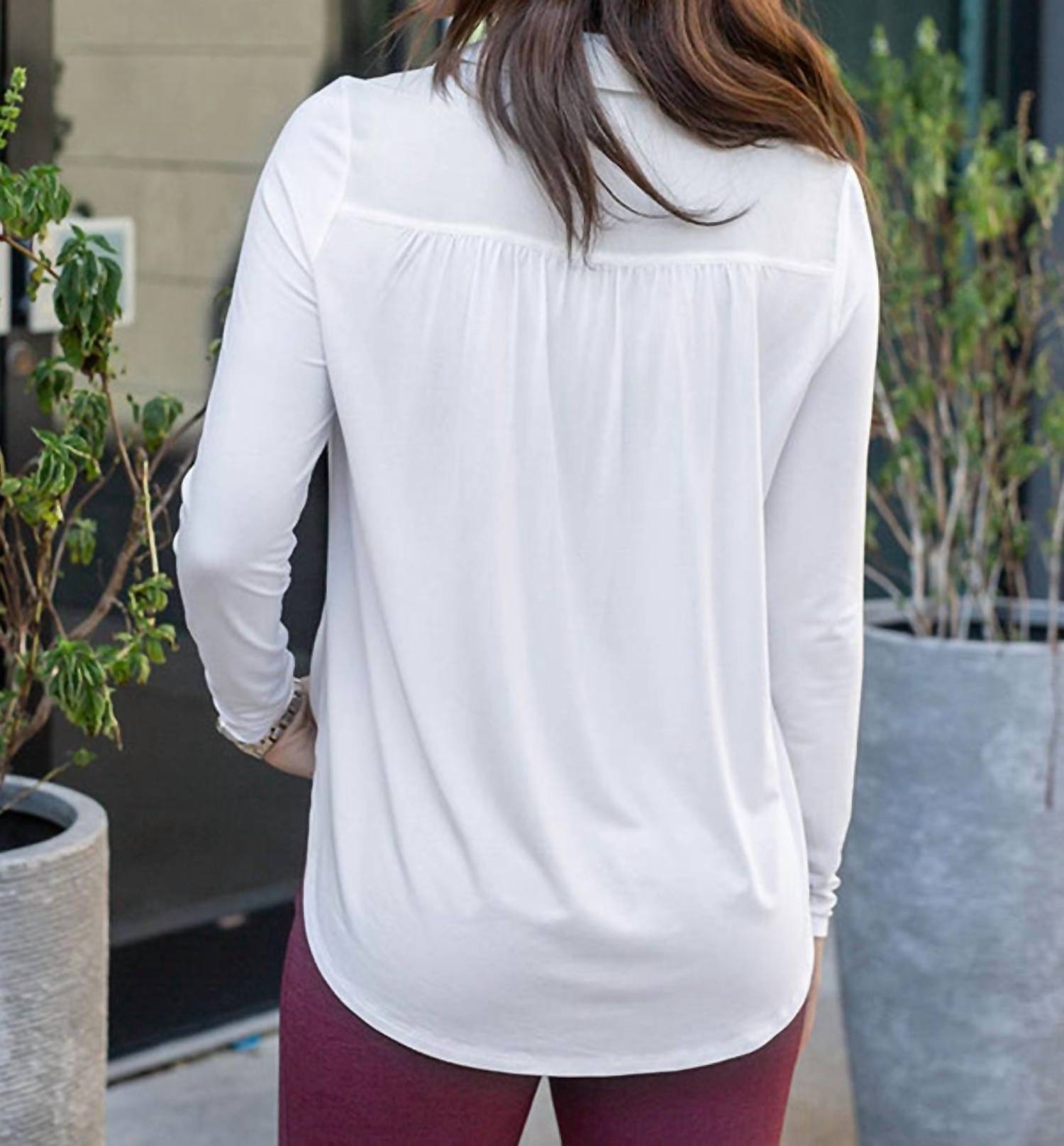 Grace And Lace - Stretch Fit Button Up