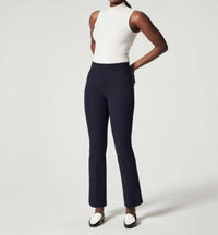 Spanx On-the-go Kick Flare Pants in classic navy - women's pants