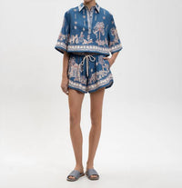 Alemais - Acacia Curved Hem Short