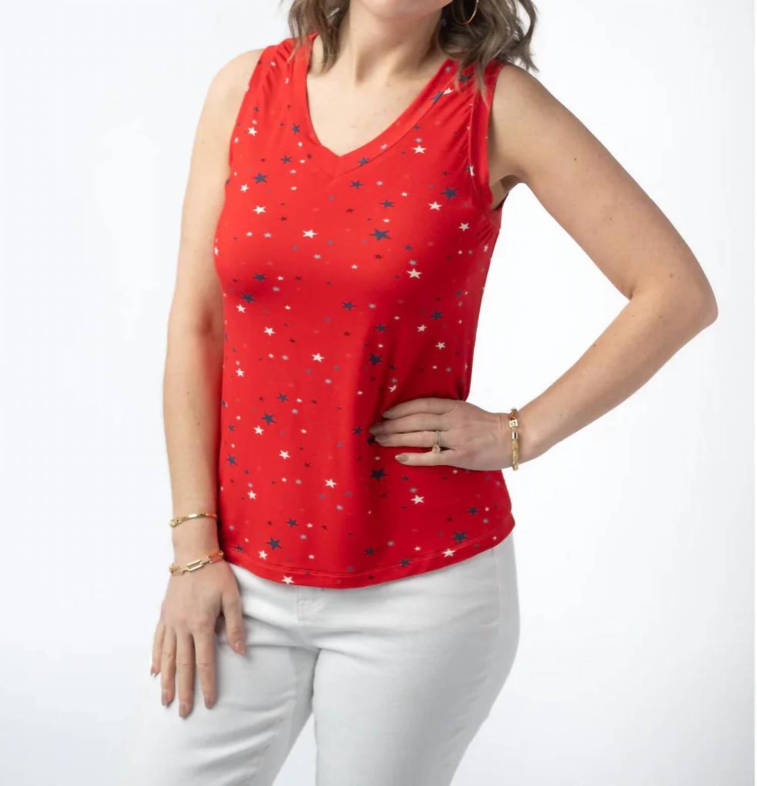 Michelle Mae - Liberty Stars Tank Top