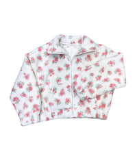 8apart Junior Women's Camille Fleece Jacket in ditsy floral - women's jacket - view 5