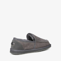 EMU Australia Men's Platinum Hume Boots in charcoal anthracite - men's boots - detail view