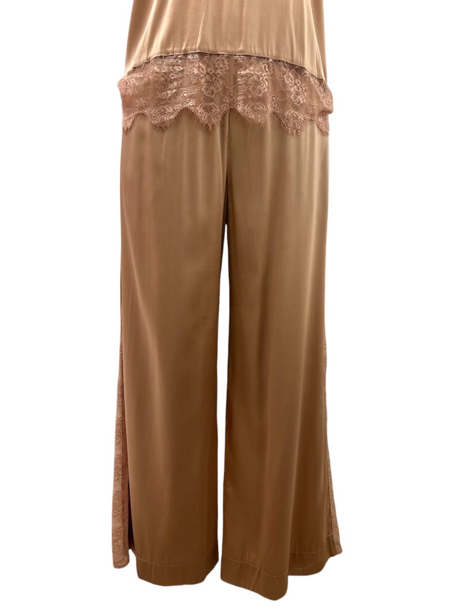 Max&Moi - WOMEN'S BRYA SILK & LACE TROUSERS