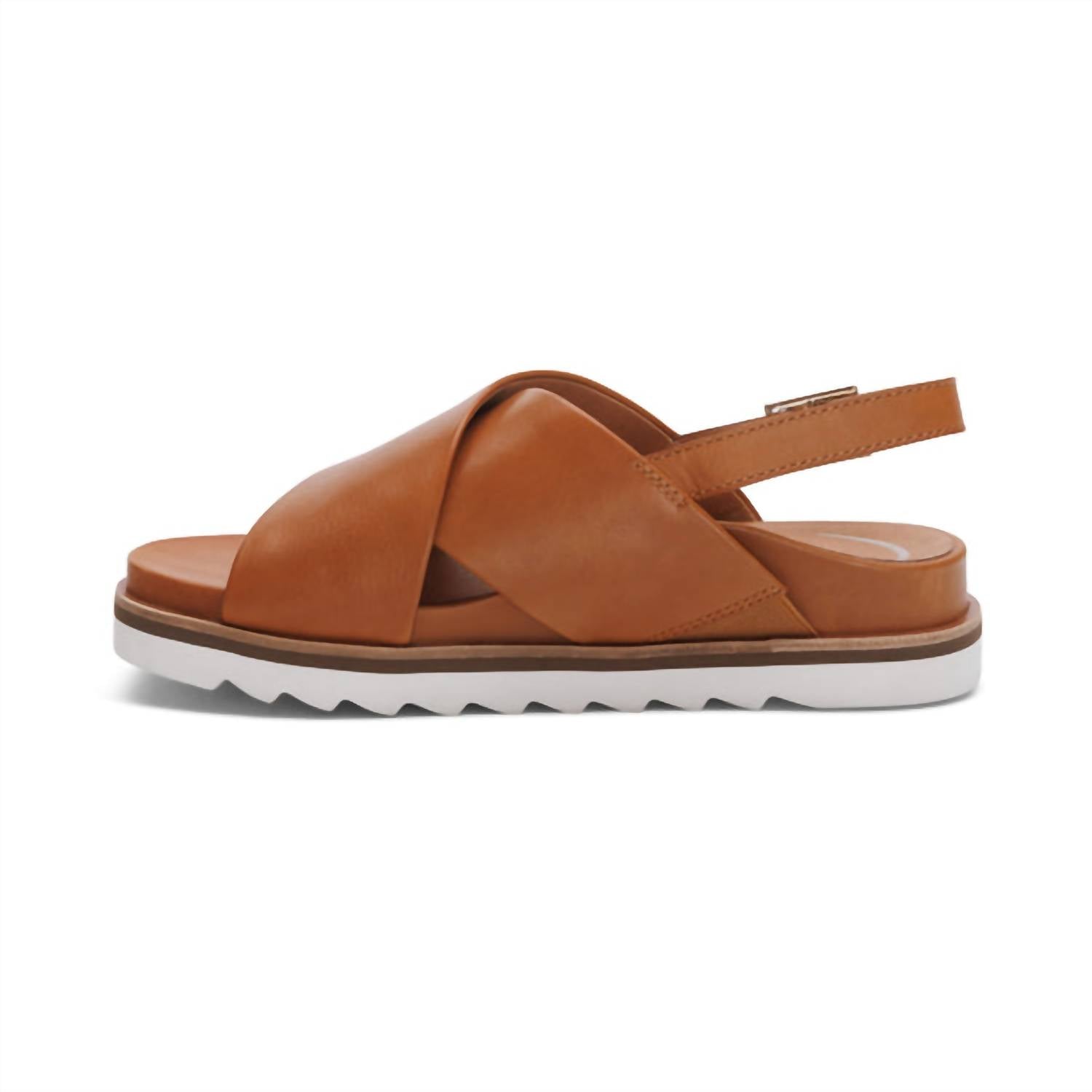 Aetrex - Thea Back Strap Cork Flat Sandal