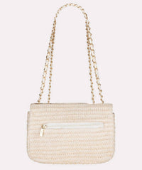 Esqualo - Women's Straw Shoulder Bag