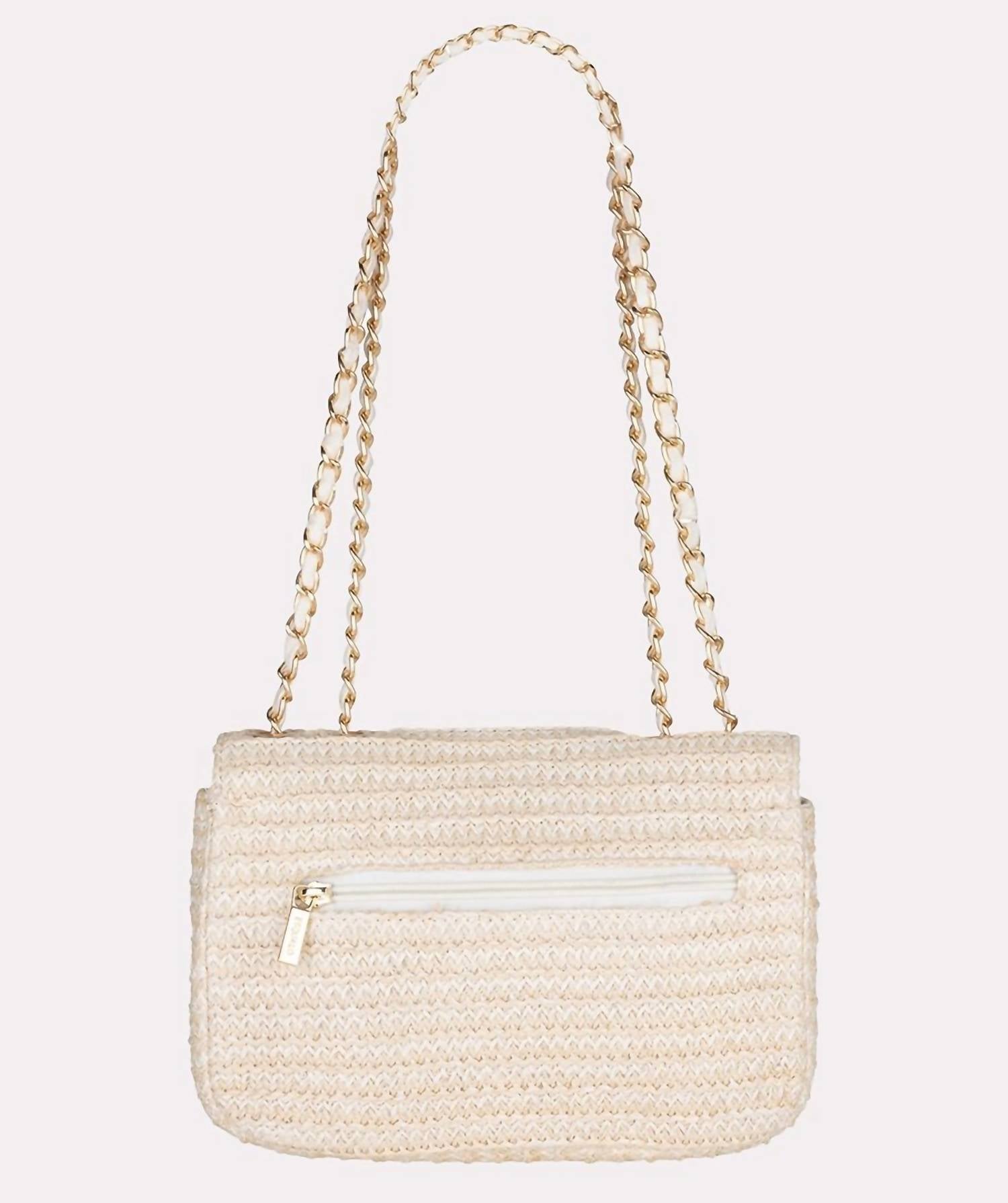 Esqualo - Women's Straw Shoulder Bag