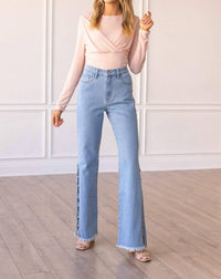 Southern Grace - Starla Crystal Detail Jeans