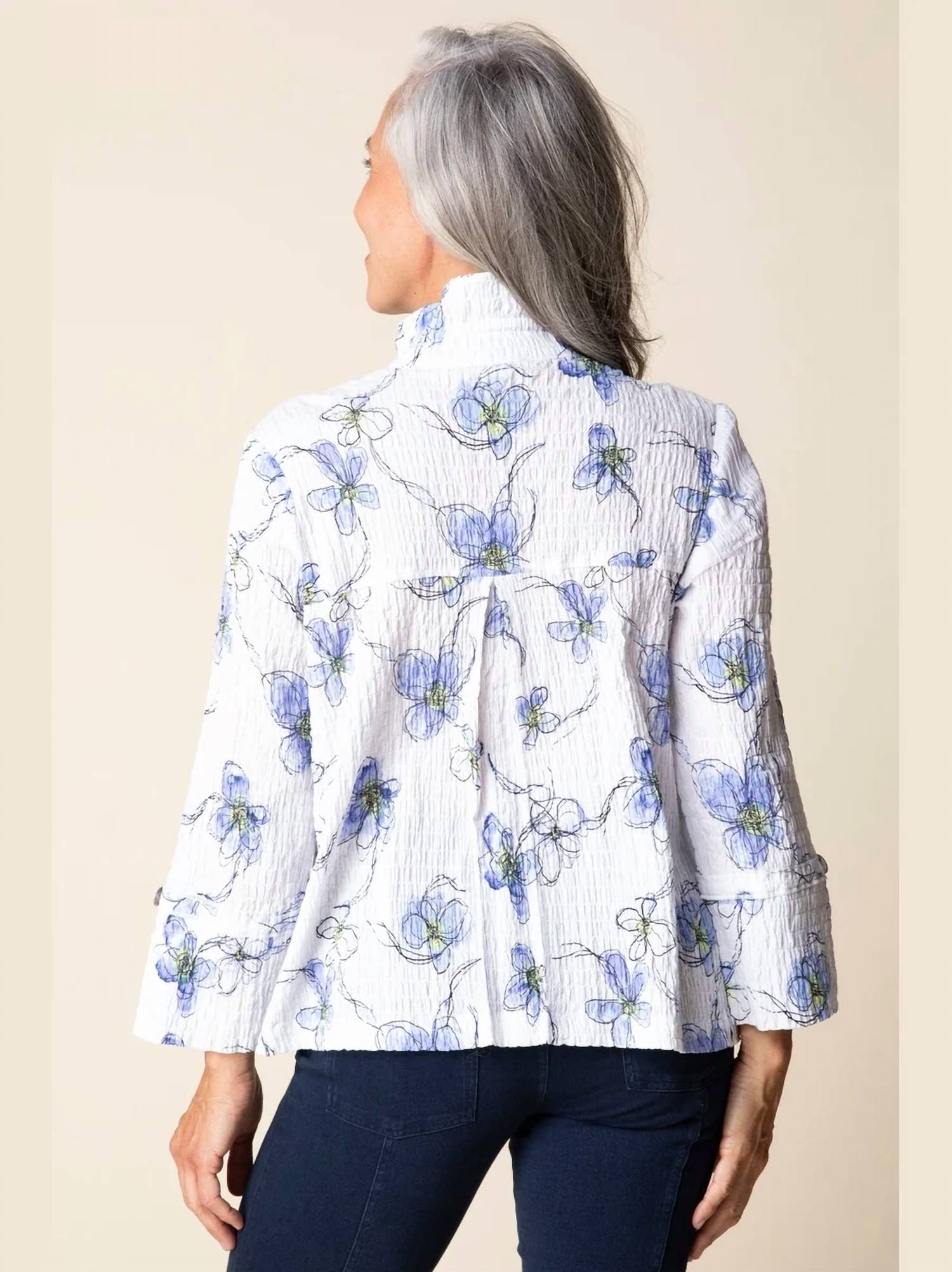 Habitat - Long Sleeve Floral Jacket