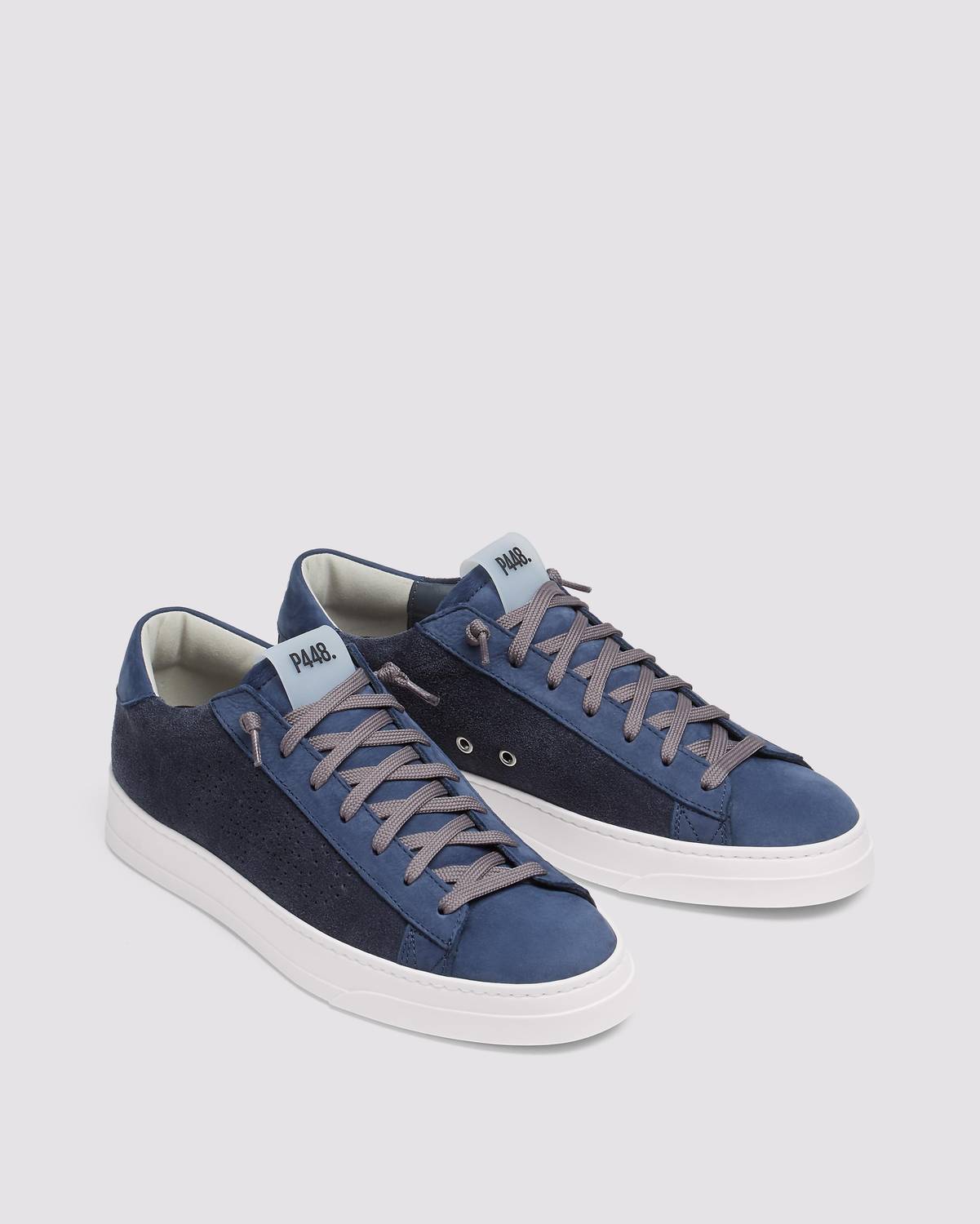 P448 - Men's Jack Leather & Suede Sneakers