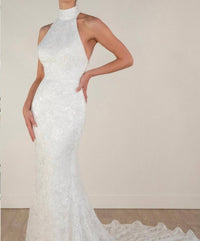 Stella York - Halterneck Column Wedding Dress
