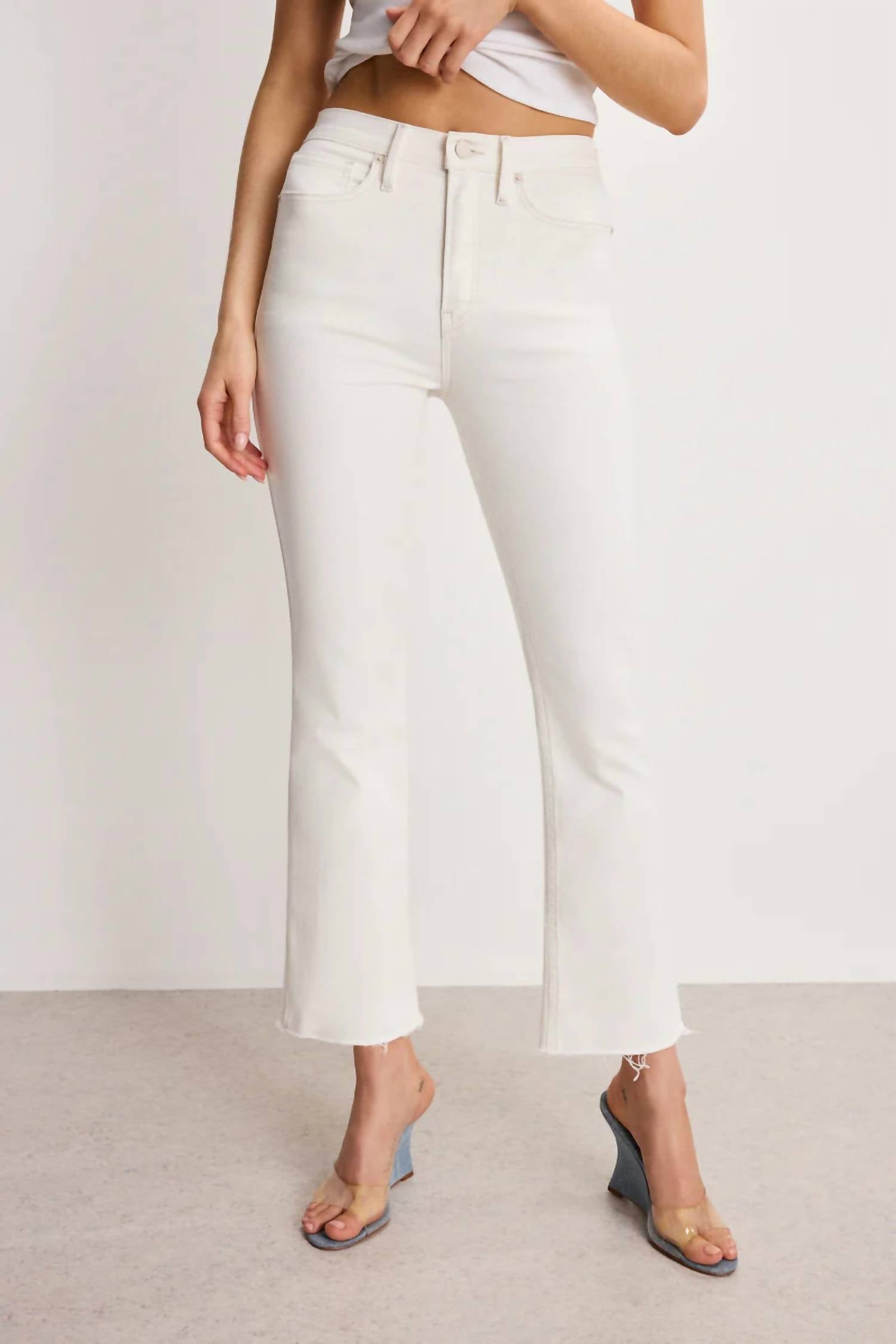 Good American - Good Standard Kick Flare Jeans