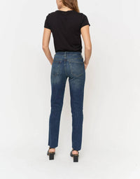 Oliver Logan - Crosby Mid Rise Relaxed Taper Jean