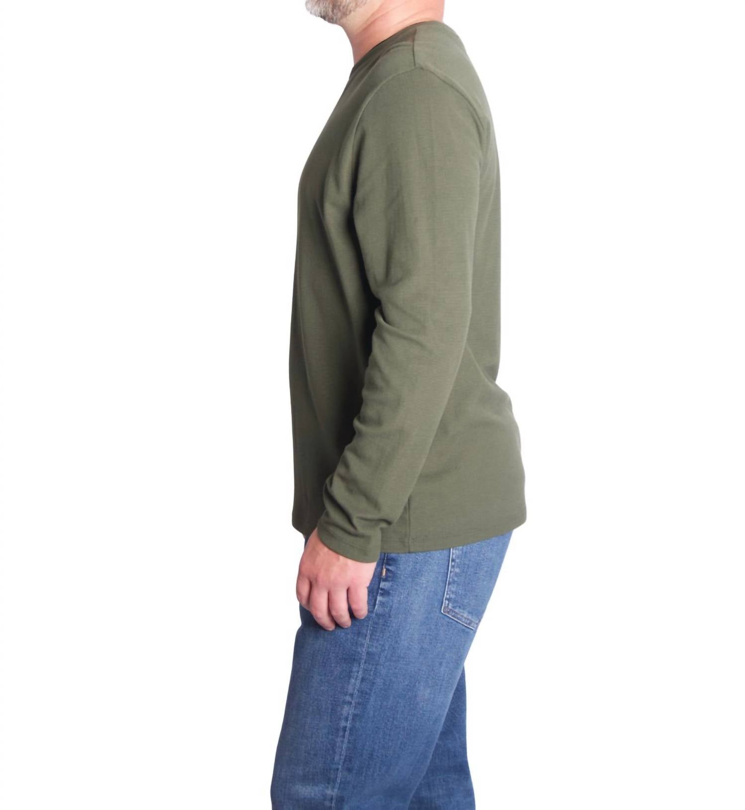 Vince - Micro Waffle Crewneck Top