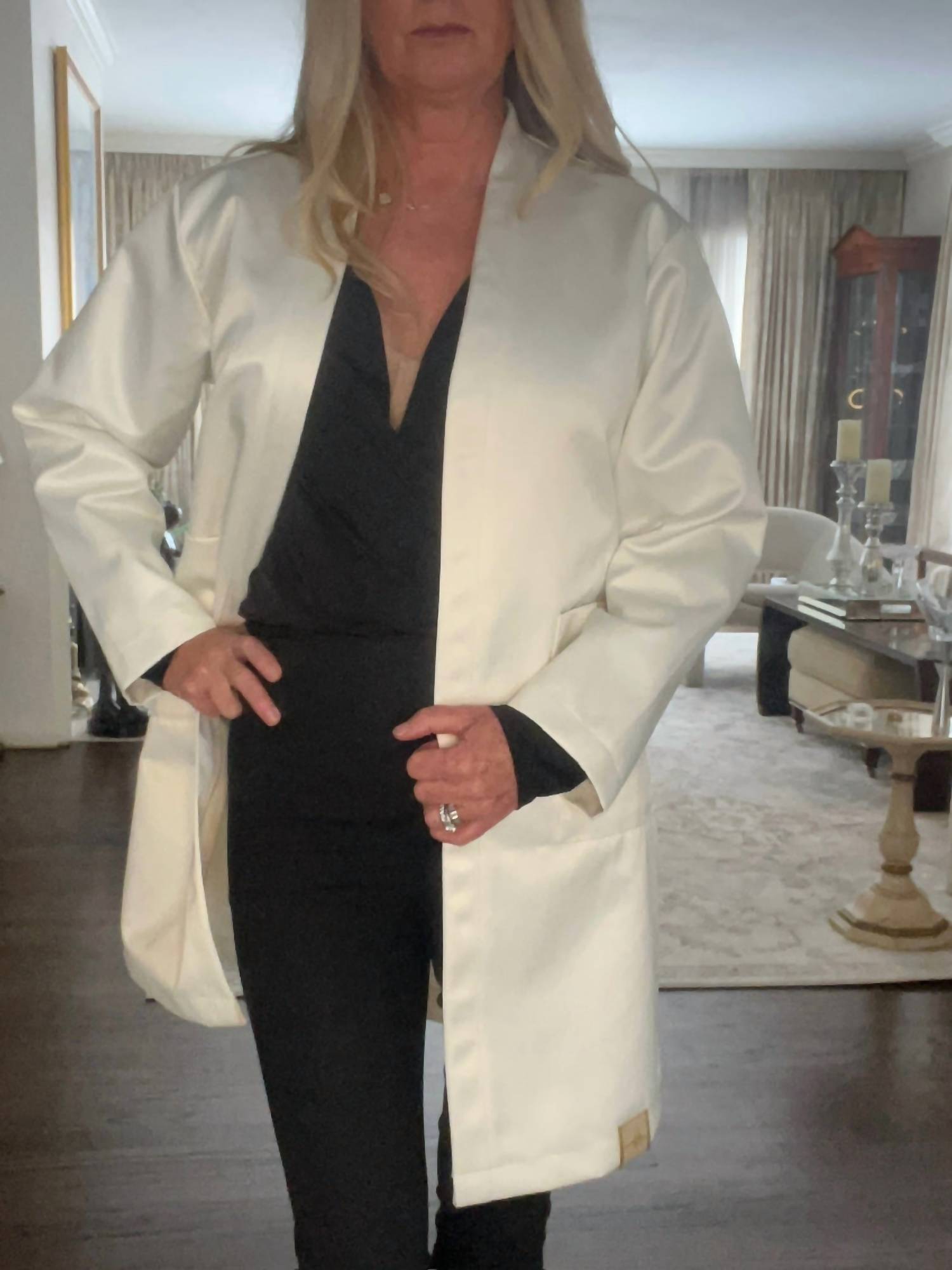 Pretty Rugged - Prada Satin Jacket