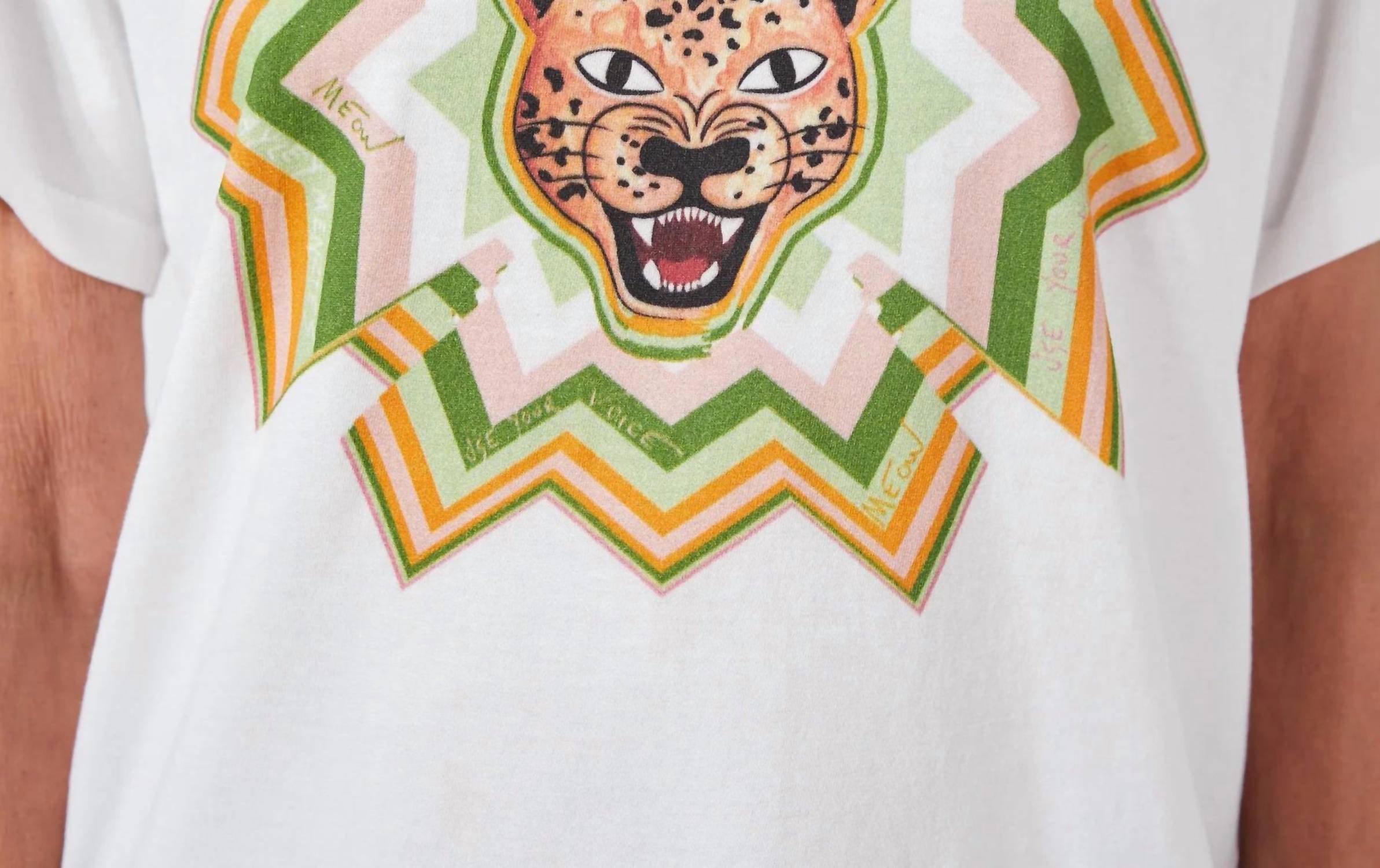 Hayley Menzies - Women's Psychedelic Leopard Tee