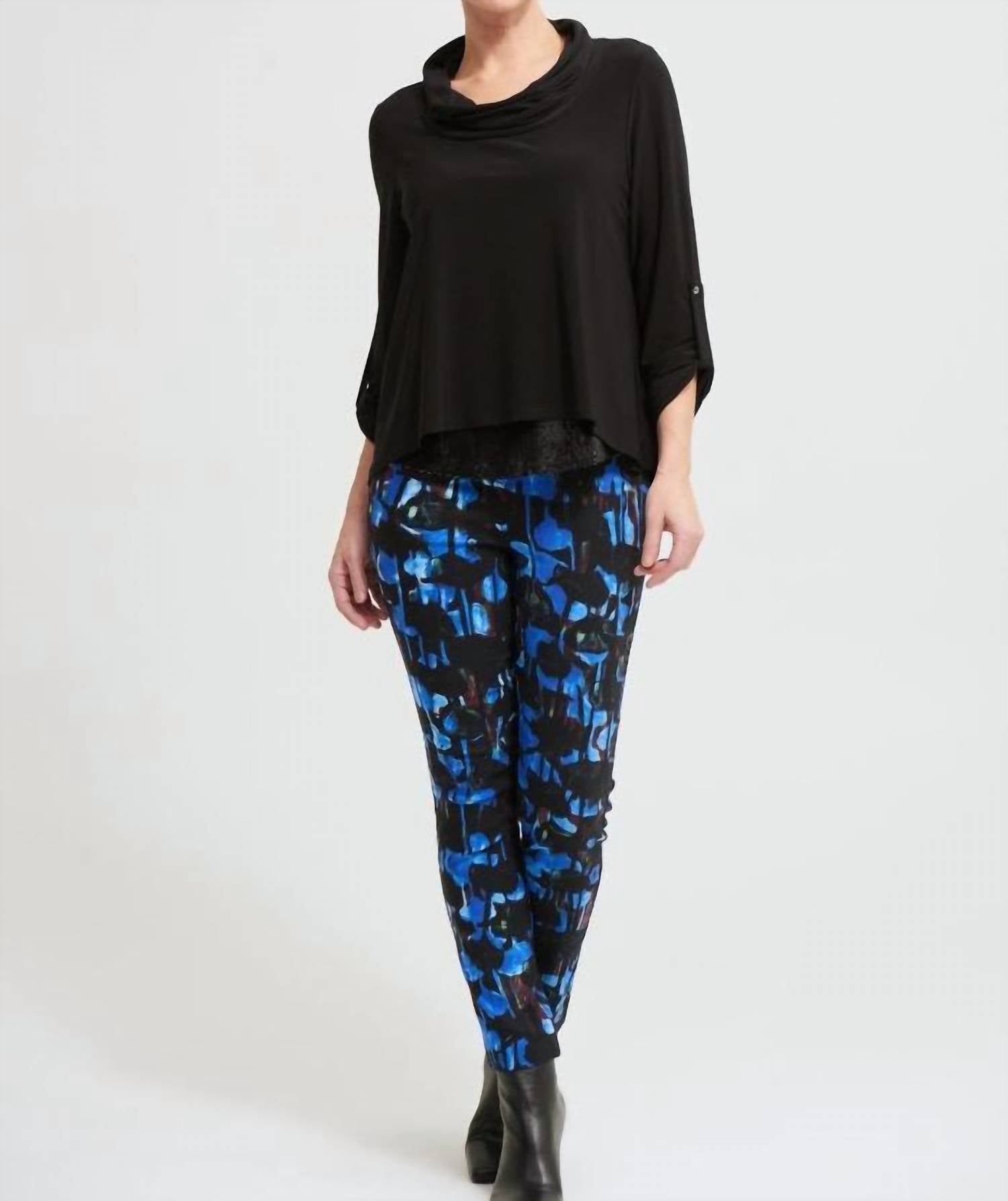 Joseph Ribkoff - Abstract Geo Print Crop Pant