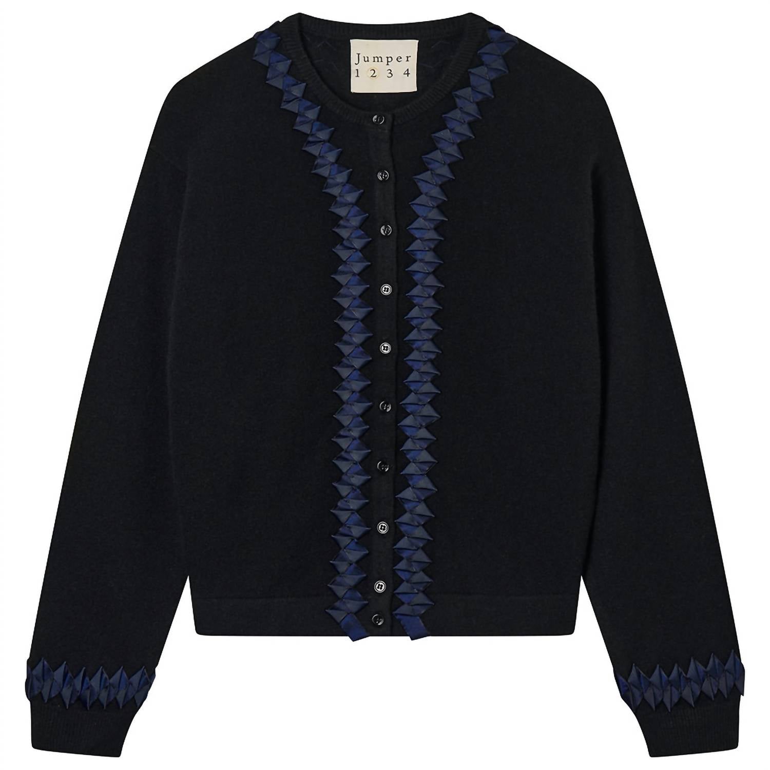 Jumper1234 - Women's Twisted Ribbon Cardigan