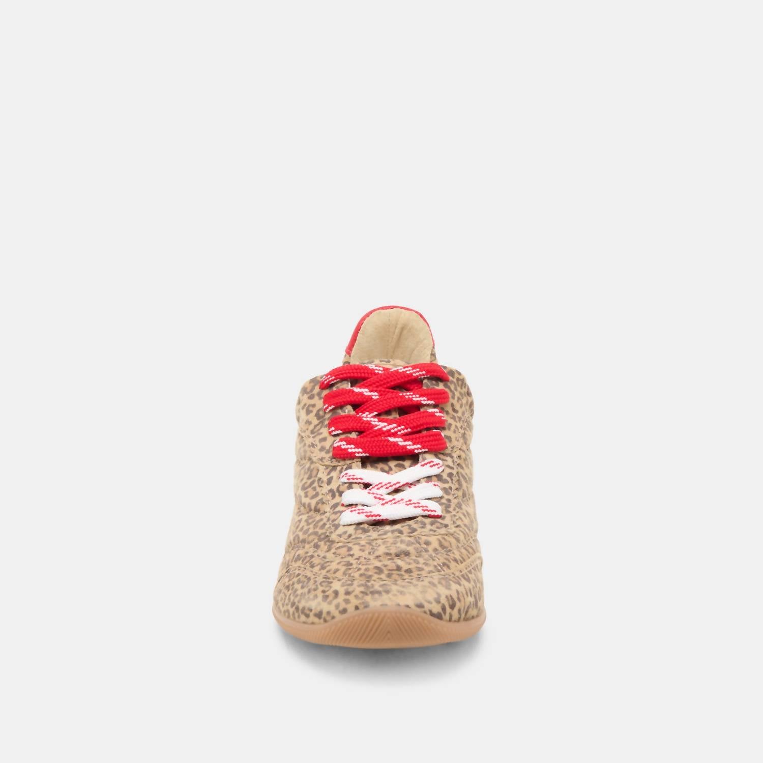 Dolce Vita Women's Laini Sneakers in tan leopard printed suede - women's sneaker - view 5