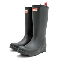 HUNTER Women's Play Tall Rain Boots in arctic moss - women's shoe
