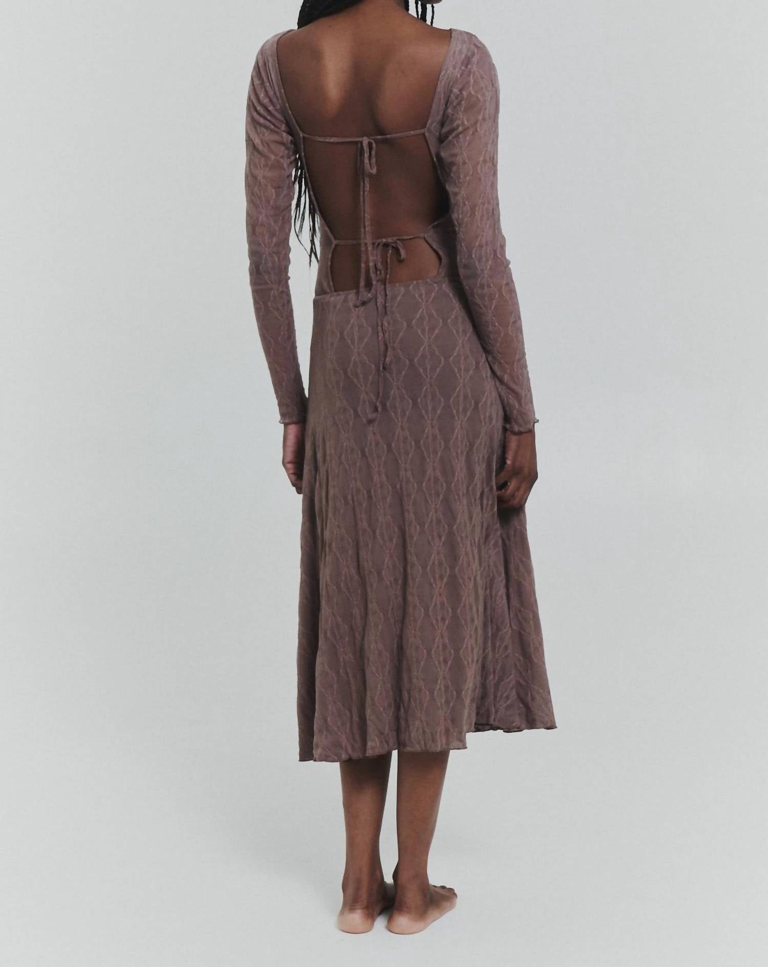 Find Me Now - Mariposa Backless Dress