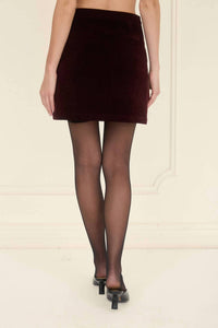 Moon River - Velvet Mini Skirt