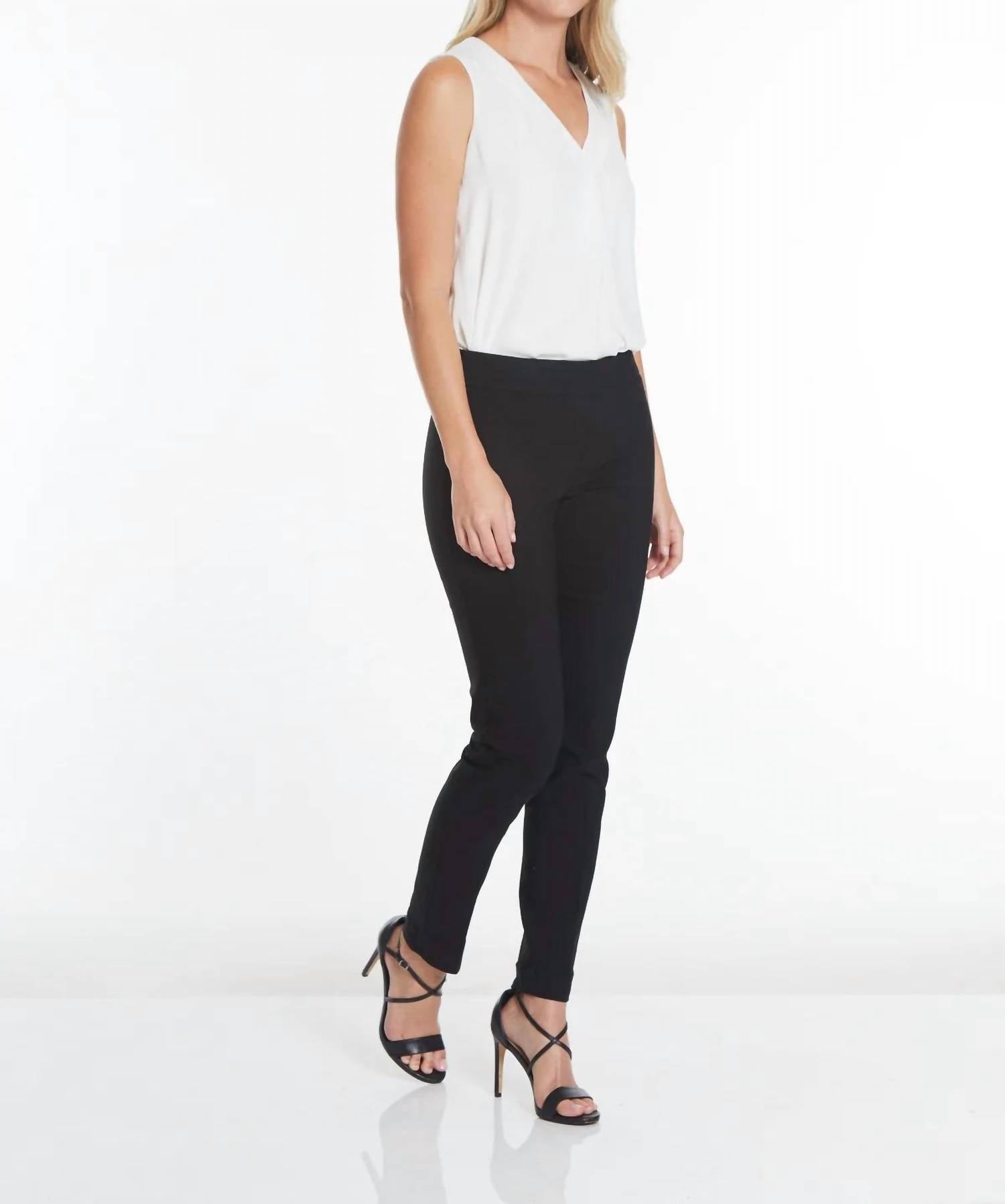 Multiples - Solid Narrow Leg Pants