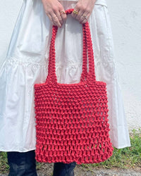 Frnch - Women's Carlina Woven Shoulder Bag