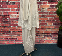 Paperlace - Women's Boho Cotton Star & Swirl Top