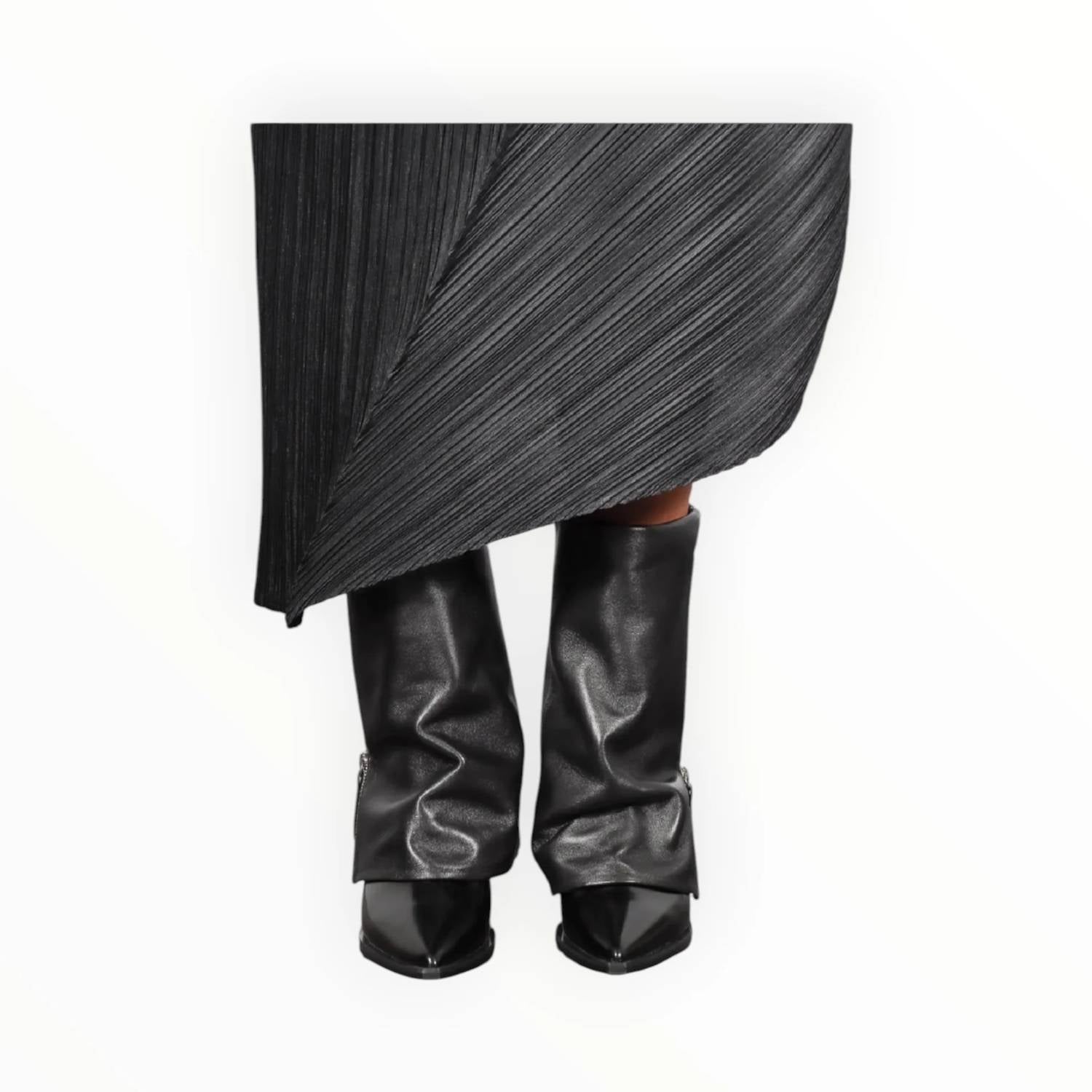 Halmanera - Women's Foldover Lug Sole Boots