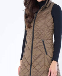 Anorak - Long Quilted Vest