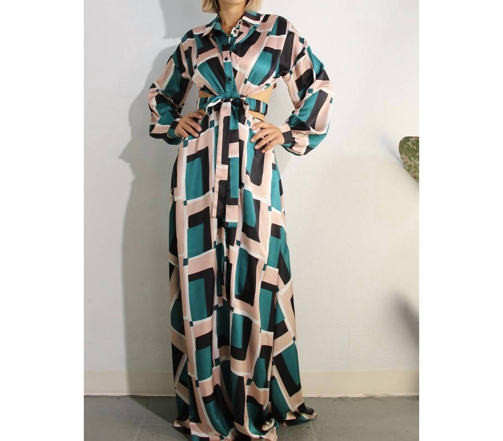 Mulla - Jade Cutout Maxi Dress