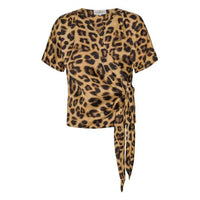 Karmamia Dagmar Blouse in leopard - women's blouse