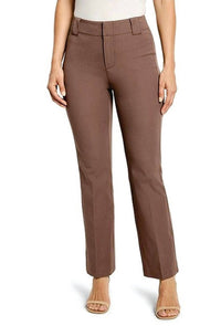 Nic + Zoe Plaza Demi Boot Pant in cocoa - women's pants