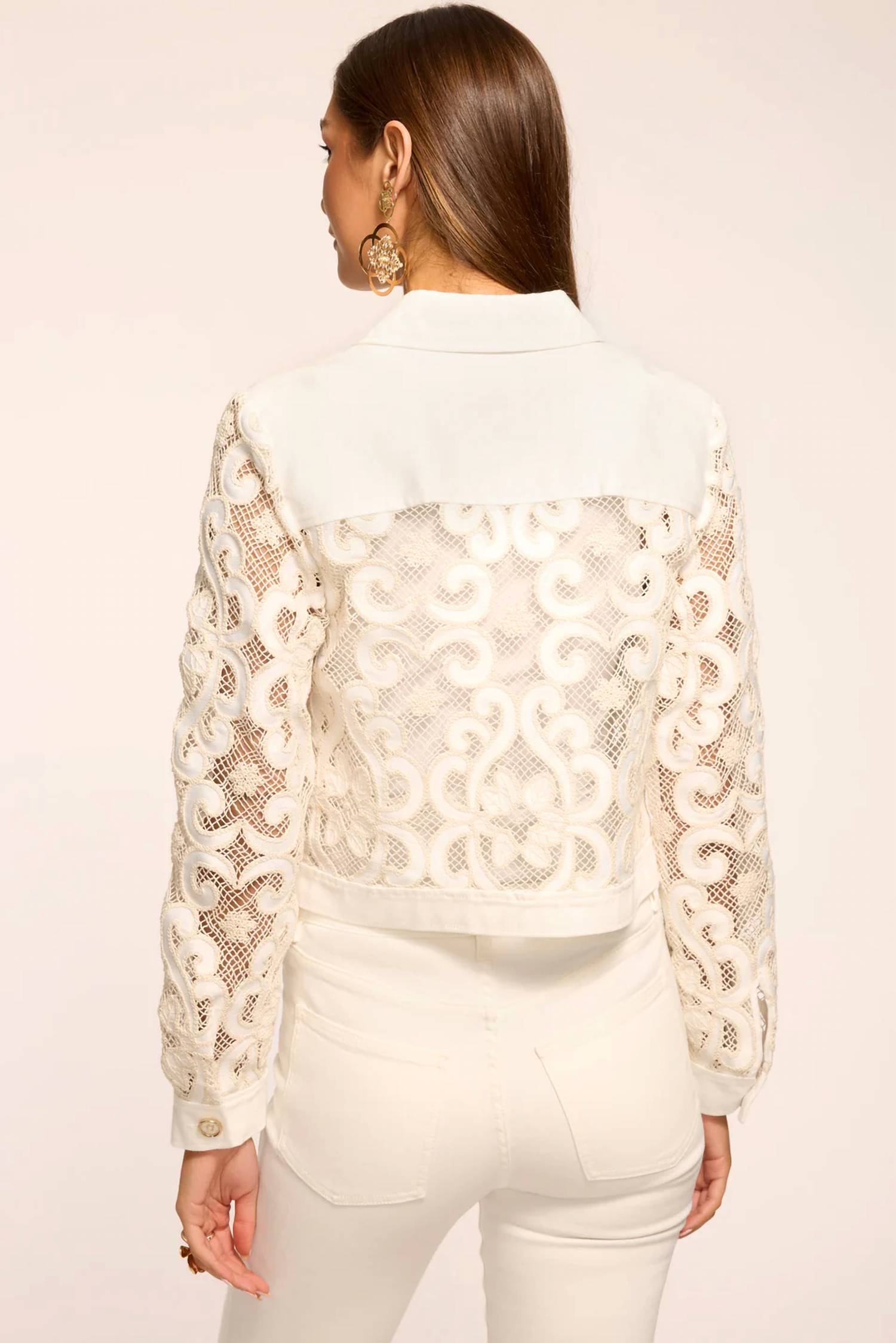 Ramy Brook - Saphire Embroidered Denim Jacket