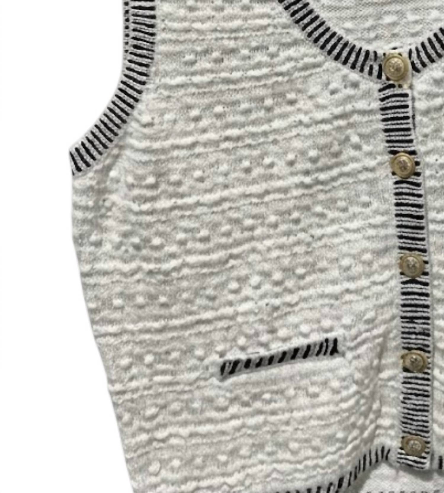 Nyland - Marceline Sleeveless Sweater Vest
