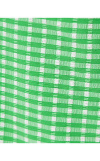 Lilly Pulitzer Upf 50+ Luxletic 28" Corso Kick Flare Pant in fauna green performance gingham - women's jeans - view 4