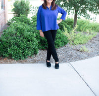 Boho Chic - Pullover V-Neck Top