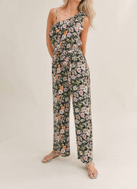 Sadie & Sage - Getaway Garden One Shoulder Jumper