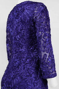 Sue Wong - Soutache Embroidered Short Evening Dress