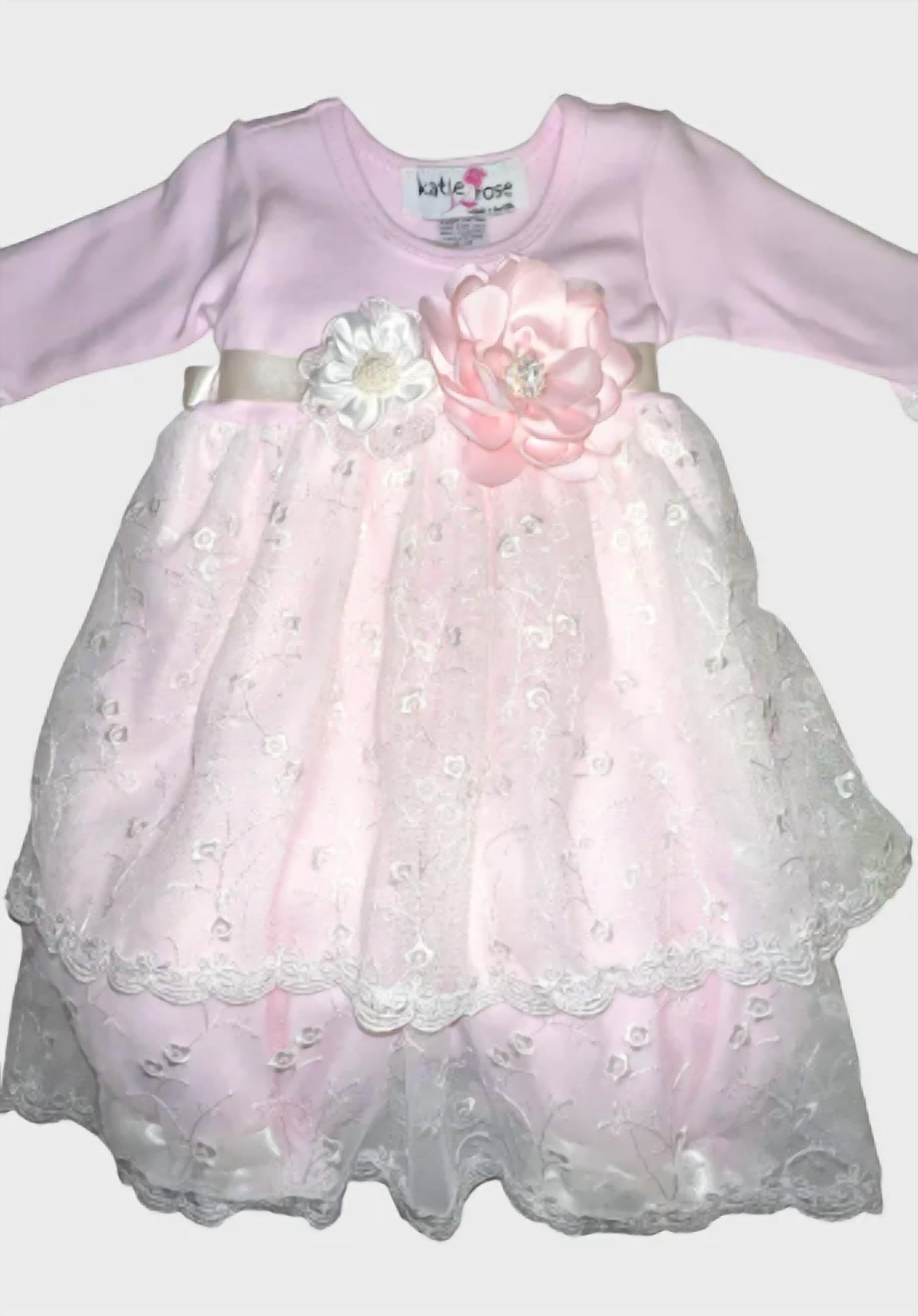 Katie Rose - Girl's Petunia Long Sleeve Dress