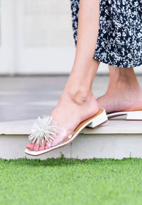 J. Renee - Women's Cherita Vinyl Slip On Sandals