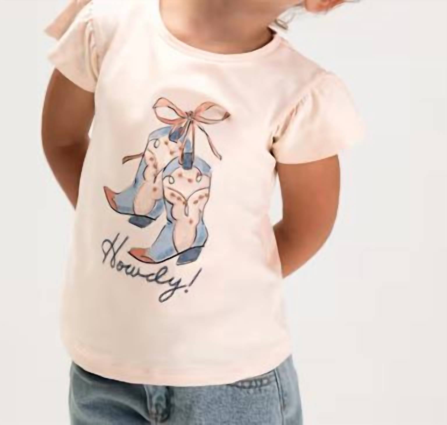 Mayoral - Cowgirl Boot T Shirt