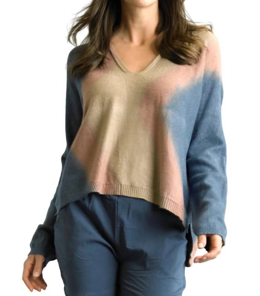 Tempo Paris - Tie Dye High Low Sweater