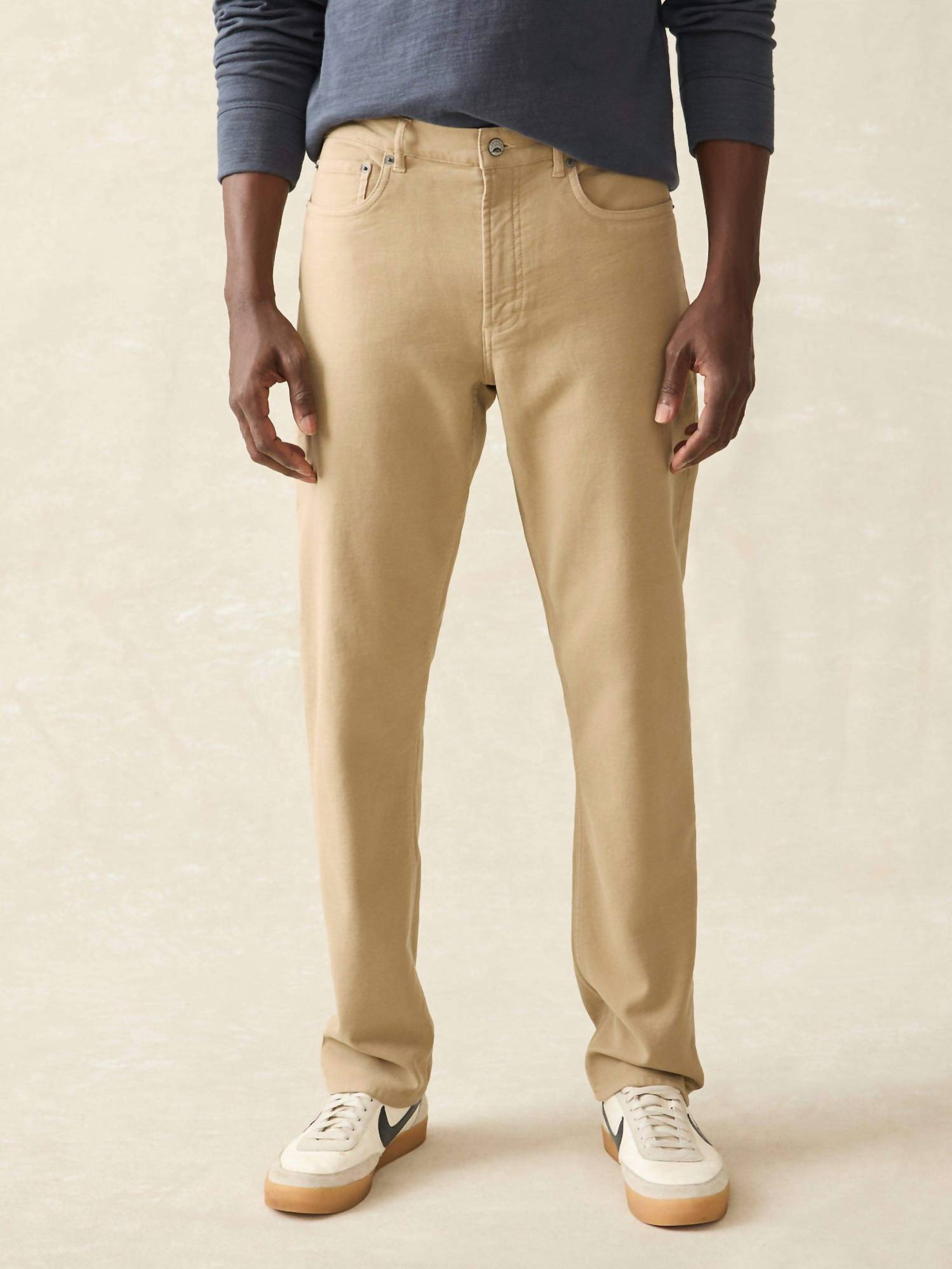 Faherty - Stretch Terry 5 Pocket Pant